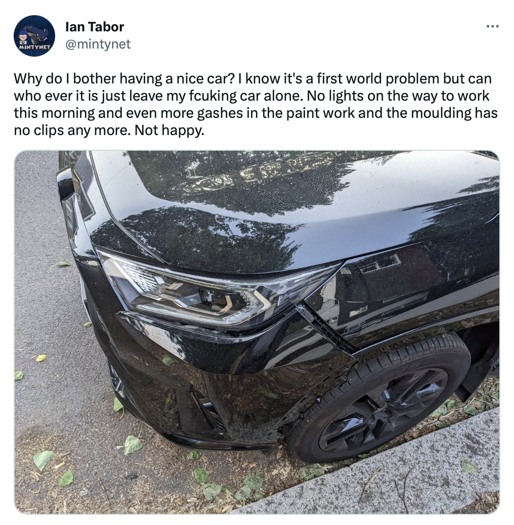 Someone stole my driver side headlight washer cover - BMW 3-Series