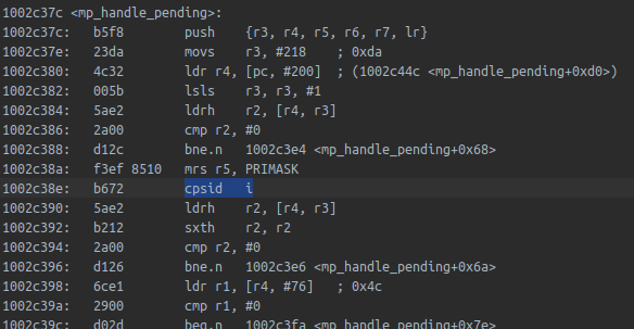 MicroPython code